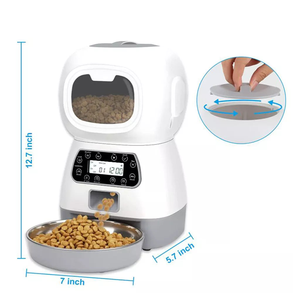 Alimentador Automático para Pets - Programável