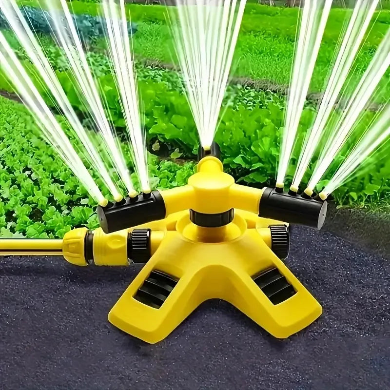 Irrigador Rotativo Automático 360° - Perfeito para Jardins